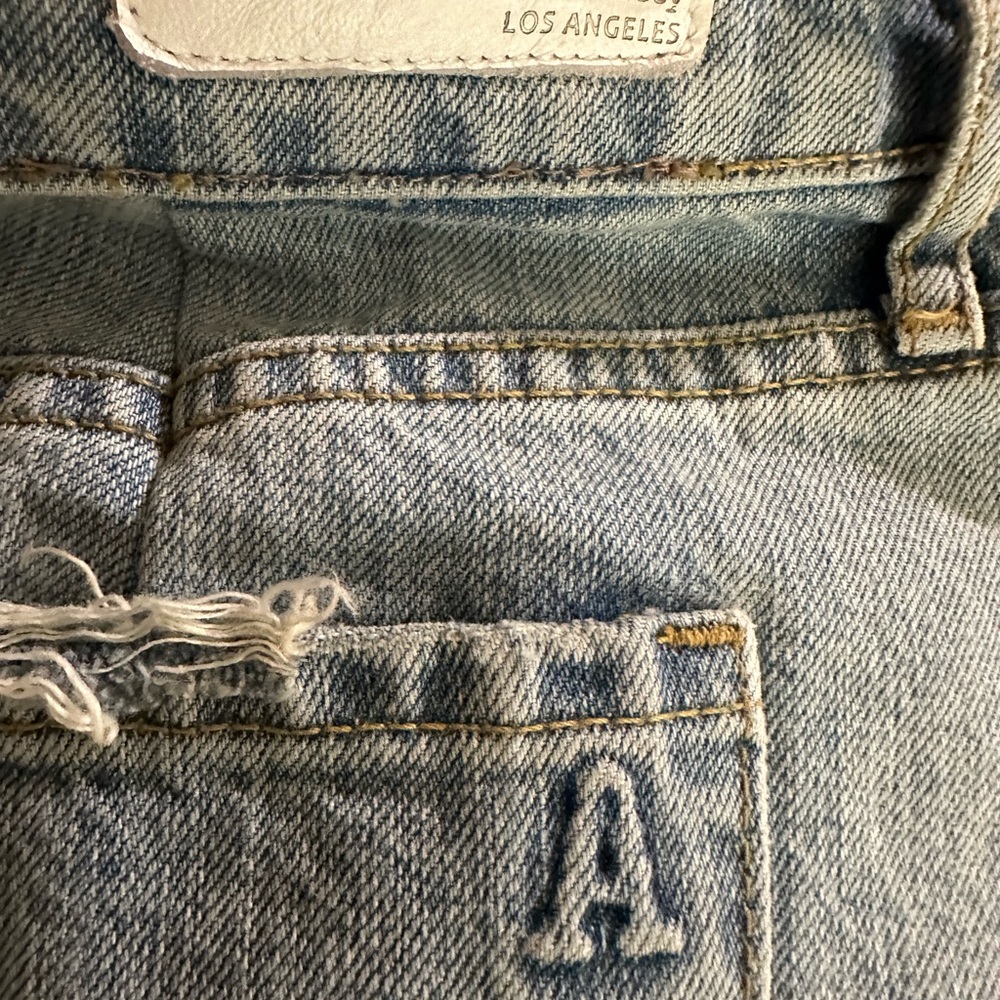 Articles of Society distressed Jean skirt - Picture 7 of 9